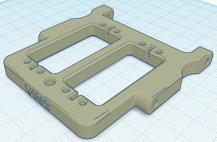 Traxxas TRX-4 Stock Rails DSM (Dual Servo Mount)