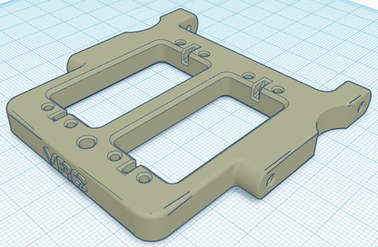 Traxxas TRX-4 Stock Rails DSM (soporte de doble servo)