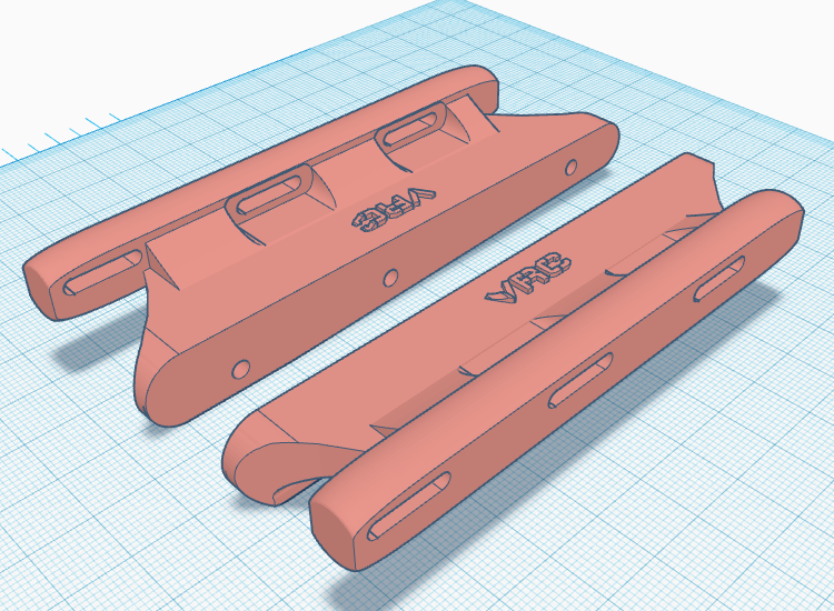 NWSD TRX-4 Scattergun V2 Mojave 机身支架/滑块